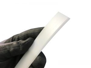 Agergaard plastic doctor blade for clean UV ink metering